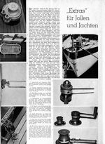 "Extras" für Jollen und Jachten