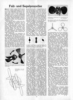 Falt- und Segelpropeller