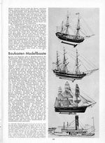 Baukastenmodellboote