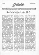 Soldaten segeln im DSV