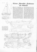 7,77 m-"Delta"-Yacht. Sperrholz-Seekreuzer für den Selbstbau (E. G. van de Stadt)