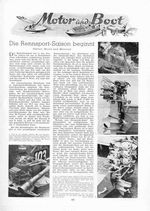 Rennsport-Saison beginnt, die