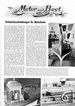 Verkehrsbeschränkungen für Motorboote