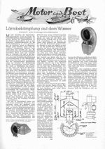Lärmbekämpfung auf dem Wasser