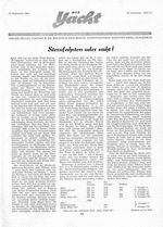 Sternfahrten oder nicht?