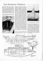 Nordisches Volksboot. Skandinavische Einheitsklasse