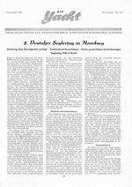Deutscher Seglertag in Hamburg