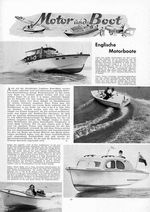 Englische Motorboote