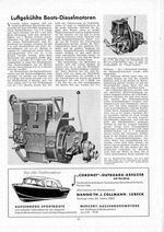 Luftgekühlte Boots-Dieselmotoren