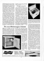 Eisschrank an Bord
