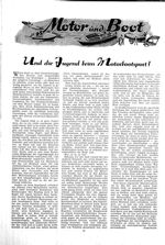 Jugend im Motorbootsport