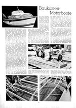 Baukasten-Motorboote