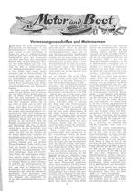 Vermessungsvorschriften und Motornormen