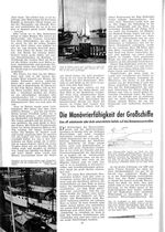 Manövrierfähigkeit der Großschiffe