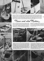 Neue und alte Moden (Verschiedenes für das Boot)