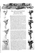 Motoren, die amerikanischen Modelle 1960
