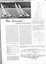 9,50 m Schweizer nationales Einheitskielboot "Lacustre" (Henry Copponex)