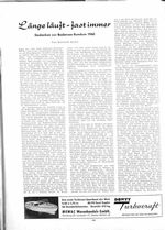 Bodensee-Rundum 1960, Gedanken zur