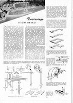 Bootsstege leicht gebaut