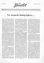 Vor nunmehr 50 Jahren