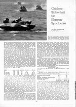 Sicherheit, größere, für Klassen-Sportboote