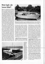 Wintersegeln oder Sommer-Skilauf?