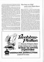 Man kann sein Schiff auch in den Hafen blasen (Piening)
