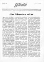 Führerschein, ohne auf See