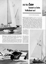 Volksboot, auf die Crew kommt es an beim