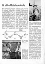 Modellsegelteiche, es fehlen