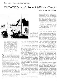 Piraten auf dem U-Boot-Teich
