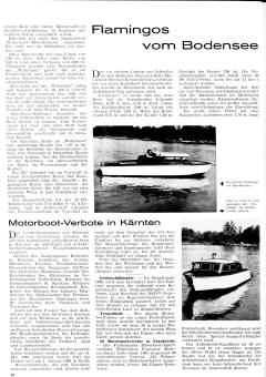 Motorboot-Verbote in Kärnten