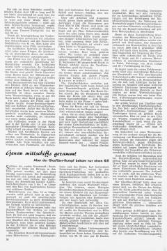 Glasfiber-Rumpf, aber der, bekam nur einen Riß