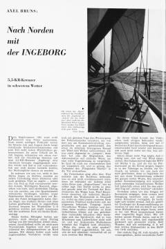 Nach Norden mit der"Ingeborg" (Bruns)