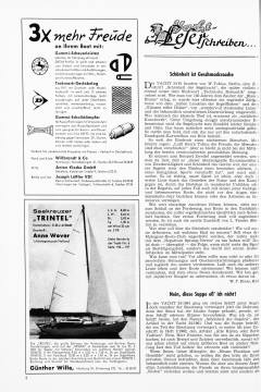 Die Schönheit der Segelyacht