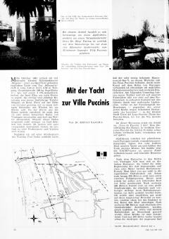 Mit der Yacht zur Villa Puccinis (Dr. Yajima)