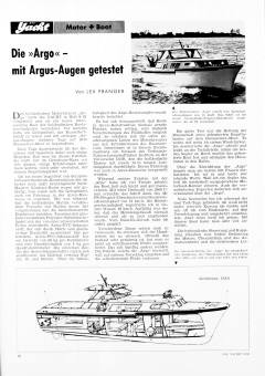 9,00-m-Motorkreuzer "Argo“