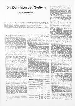 Gleiten, die Definition des