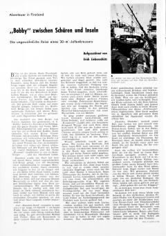 "Bobby" zwischen Schären und Inseln (Liebenschütz)