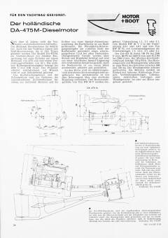 Dieselmotor, der holländische DA-475M