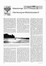Was bringt Hamburg an Motorbooten?