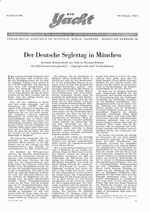Seglertag 1963, das war der