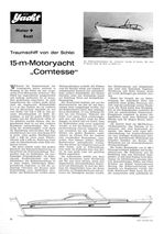 15-m-Motoryacht Comtesse