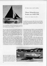 Küstenkreuzer, dieser, kostet nur 6600 DM