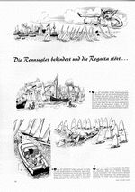Kieler Woche: Die Rennsegler behindert