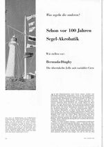 Bermuda-Dinghy, die übertakelte Jolle