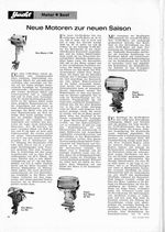 Motoren, neue, zur neuen Saison (Johnson)
