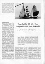 KR-Formel 63 - eine Ausgleichsformel ohne Zukunft?