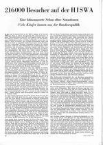 HISWA, 216 000 Besucher auf der