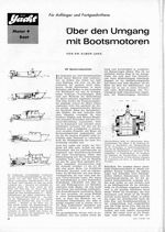 Über den Umgang mit Bootsmotoren